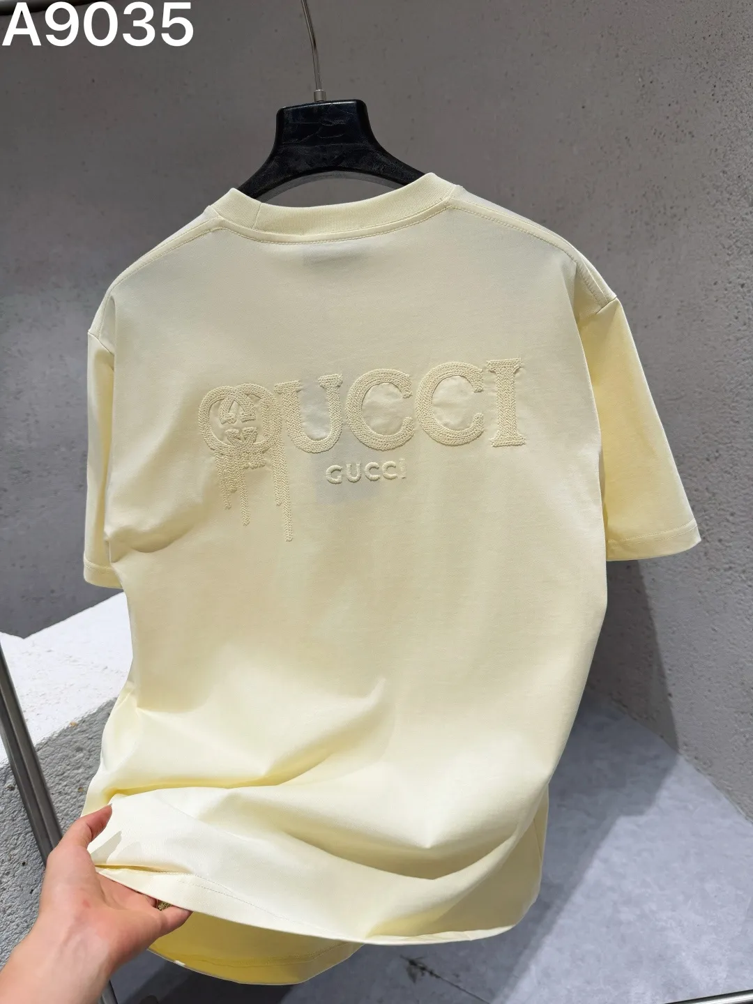 Embroidered Logo Cotton Jersey T-Shirt D9022812