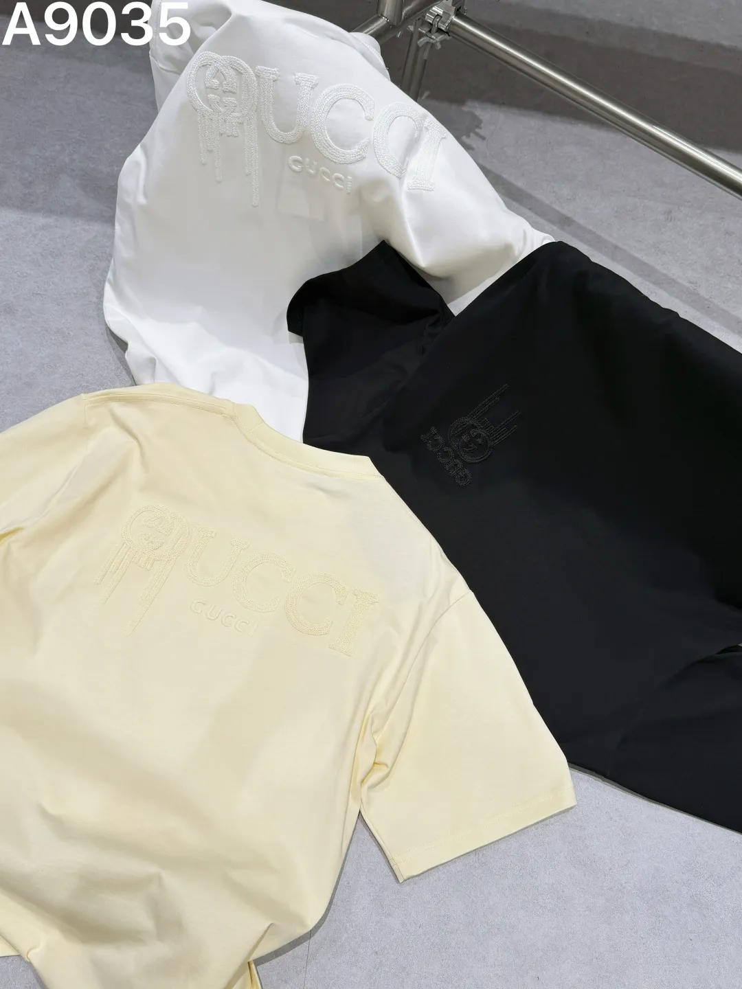 Embroidered Logo Cotton Jersey T-Shirt D9022812 — view 7