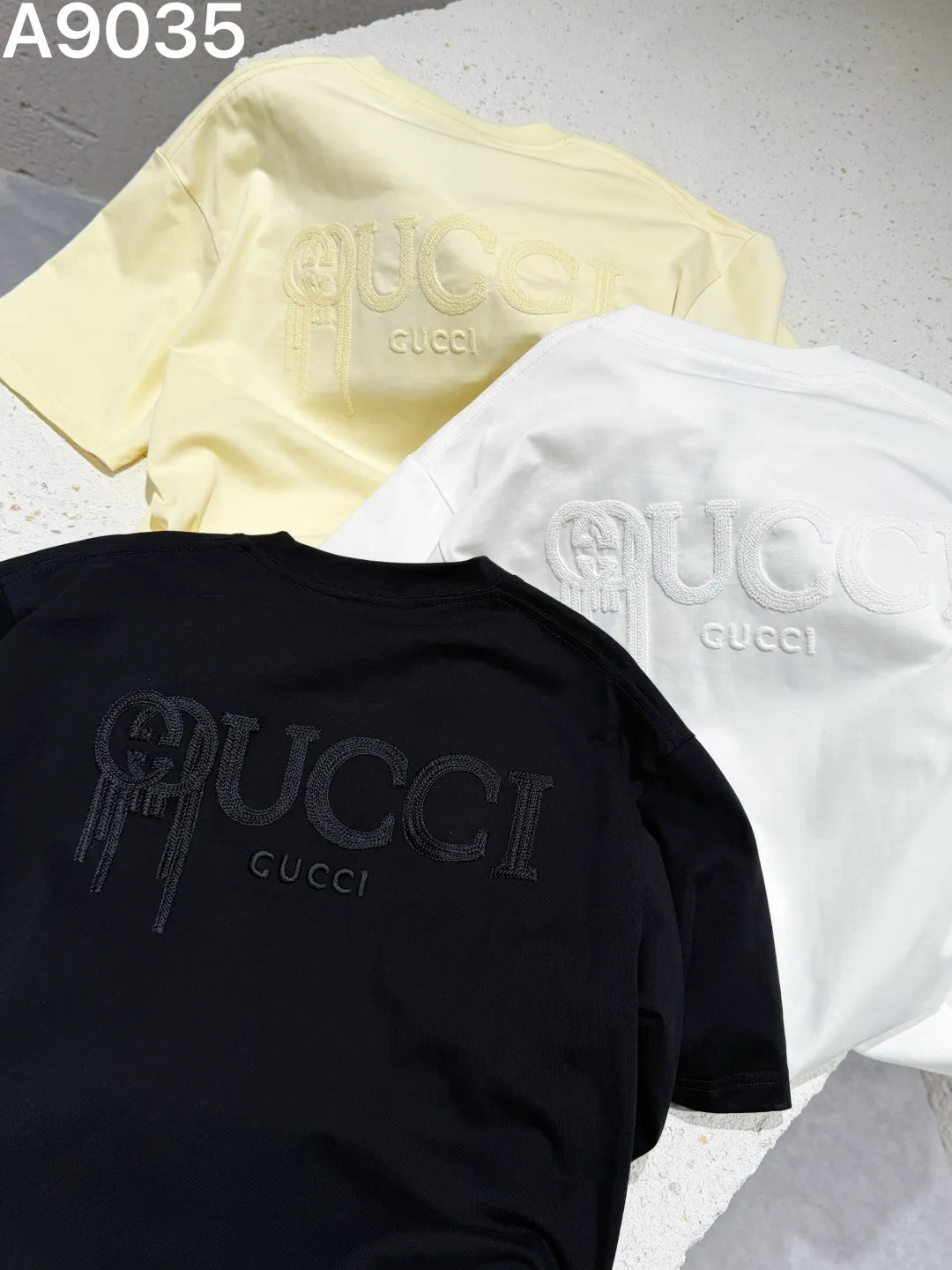 Embroidered Logo Cotton Jersey T-Shirt D9022812 — view 8