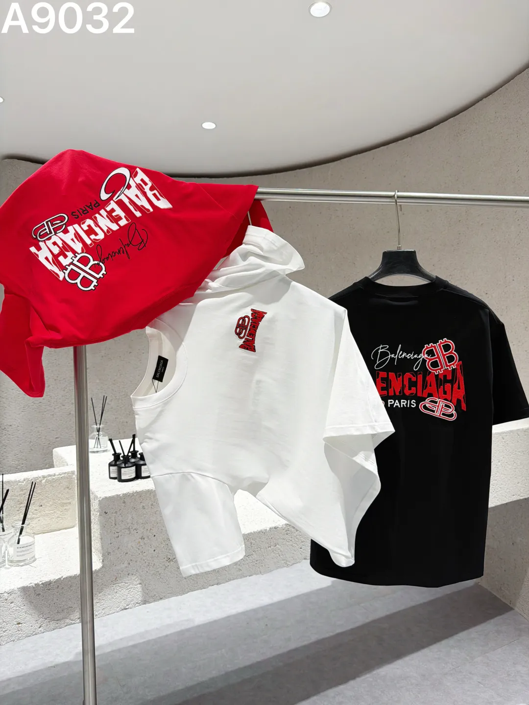 Logo Embroidery Cotton T-Shirt D9022843 — view 4