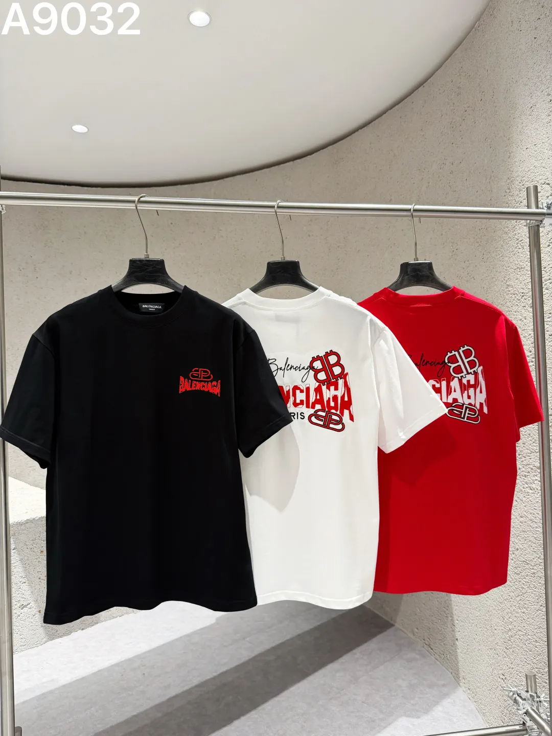 Logo Embroidery Cotton T-Shirt D9022843 — view 5