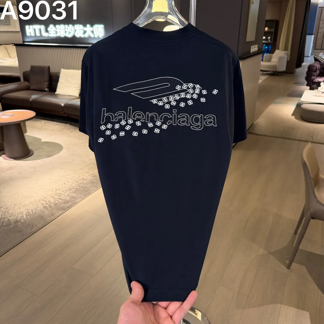 Logo Embroidered Cotton T-Shirt D9022830 — view 3