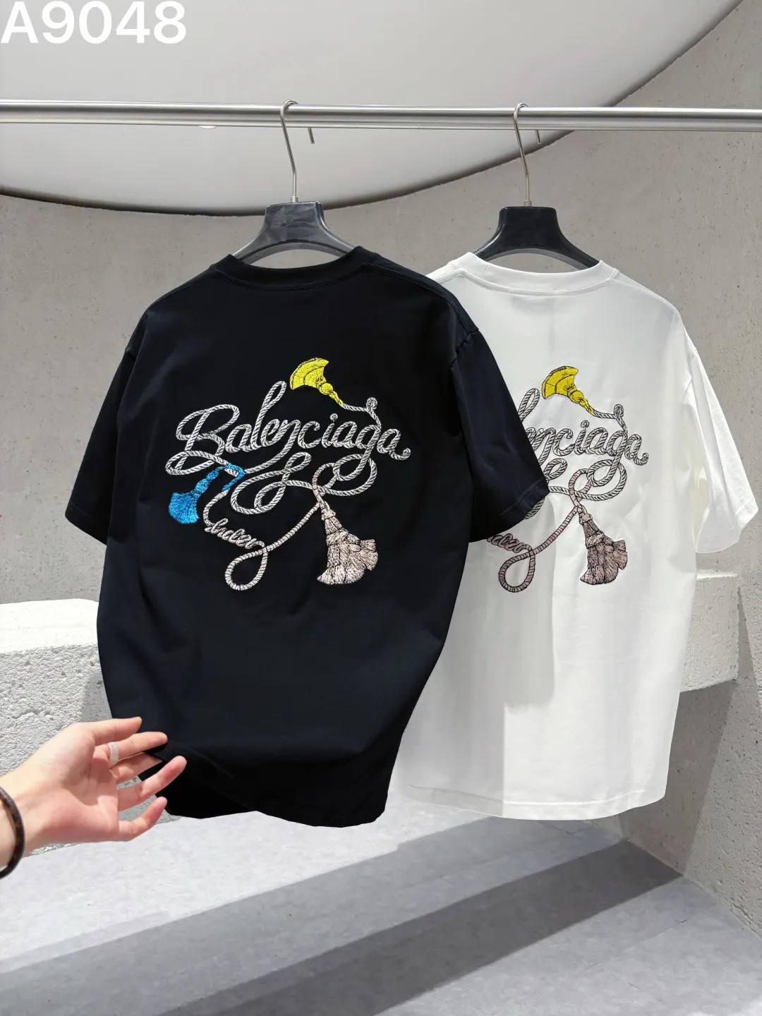 Embroidered Logo Cotton T-Shirt D9022841 — view 4