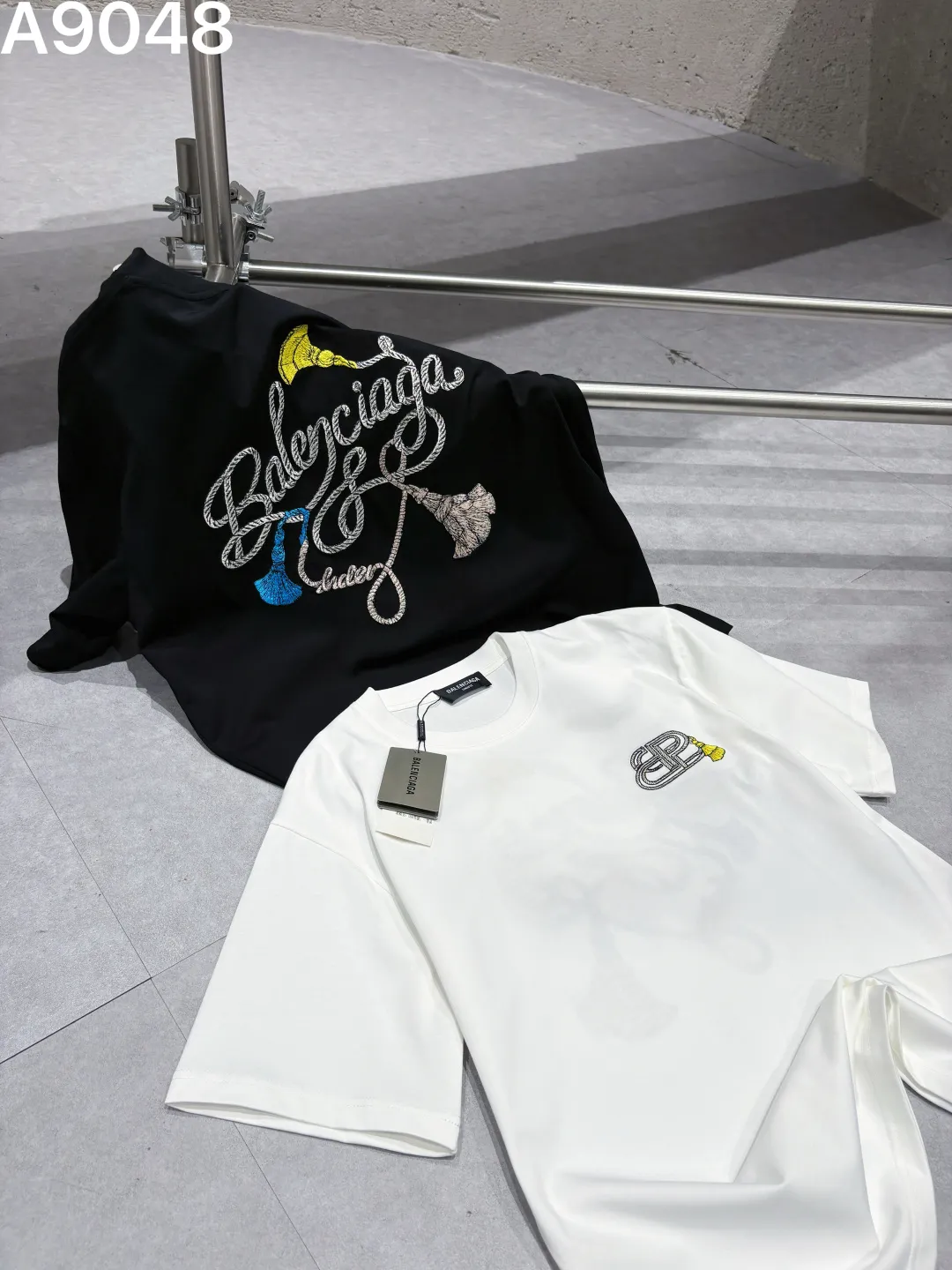 Embroidered Logo Cotton T-Shirt D9022841 — view 6