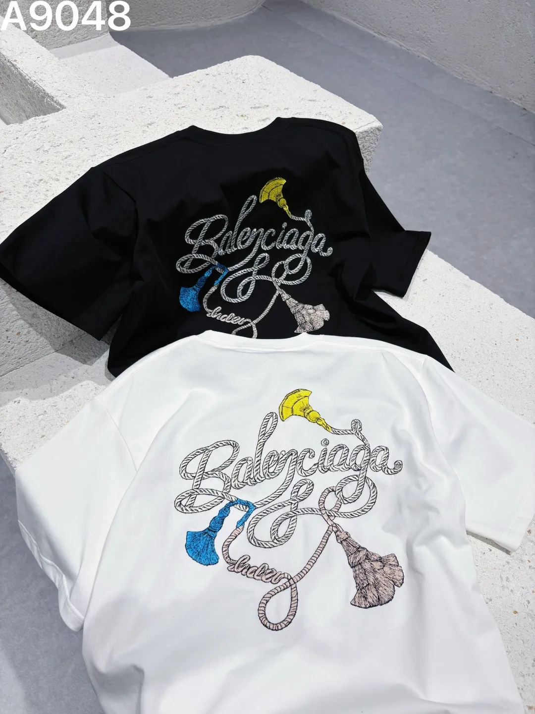Embroidered Logo Cotton T-Shirt D9022841 — view 8