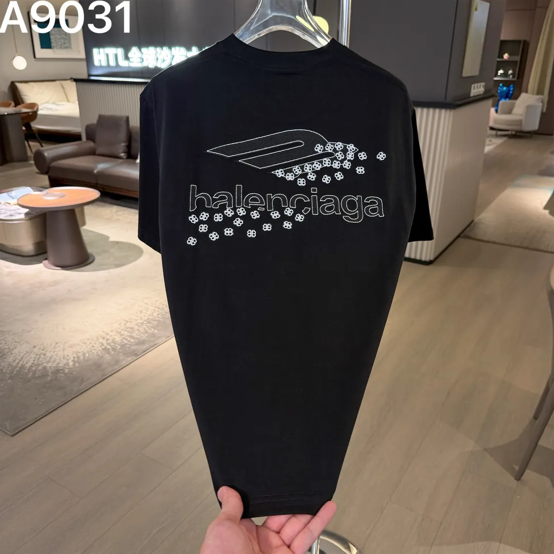 Embroidered Logo Cotton T-Shirt D9022828 — view 3