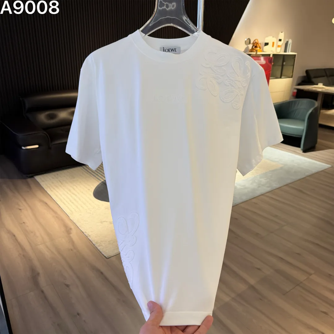 Anagram Embroidered Cotton T-Shirt D9022835