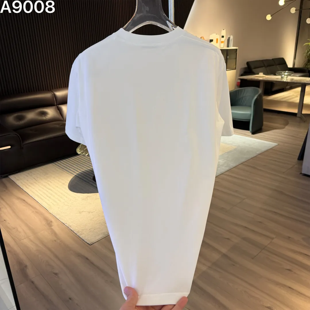 Anagram Embroidered Cotton T-Shirt D9022835 — view 4