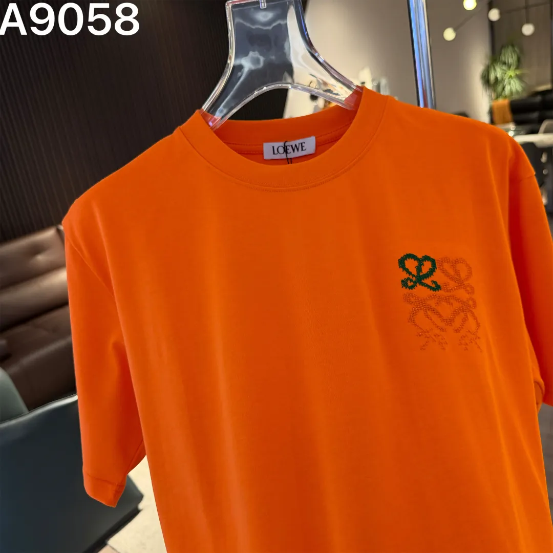 Anagram Embroidered Cotton T-Shirt D9022819 — view 3