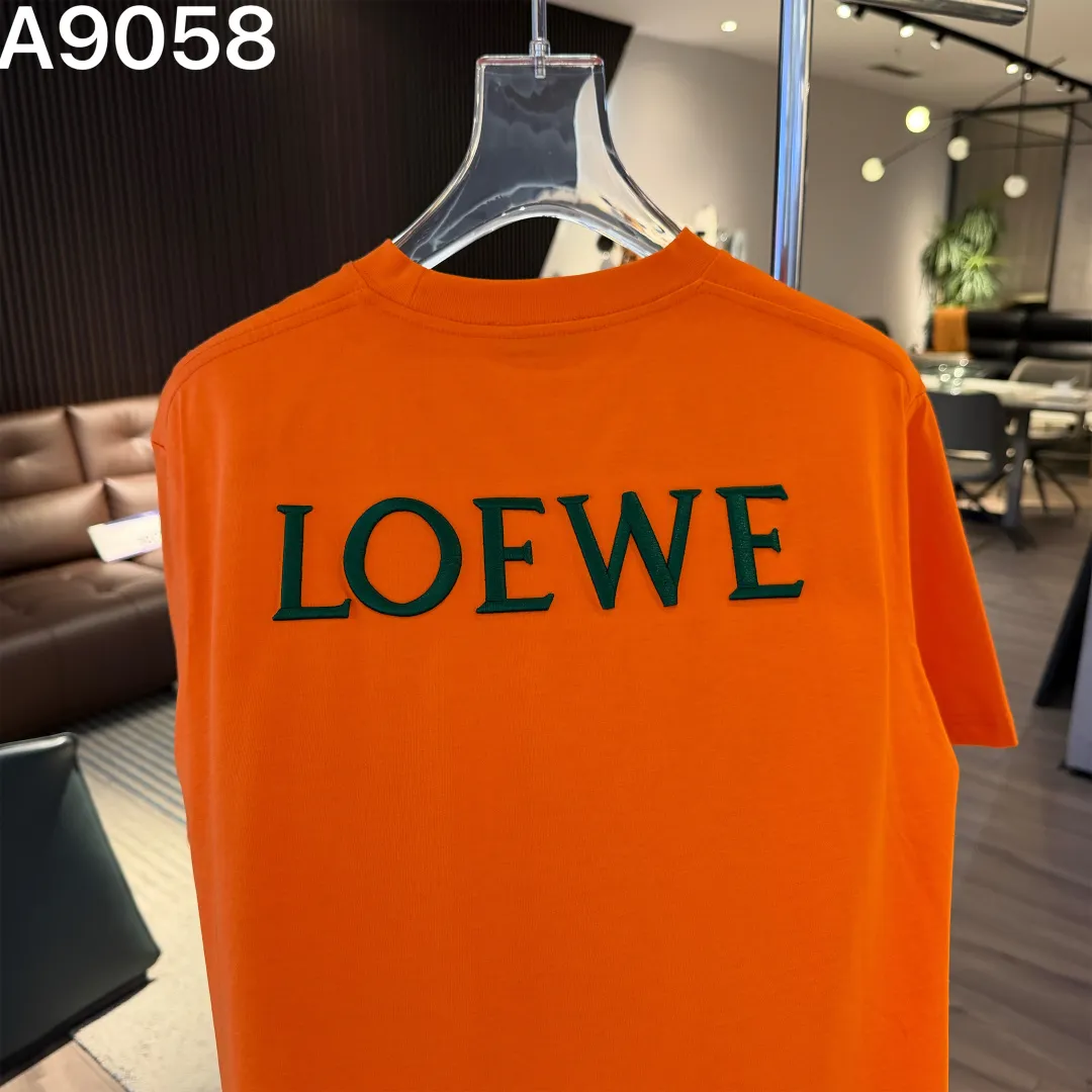 Anagram Embroidered Cotton T-Shirt D9022819 — view 6
