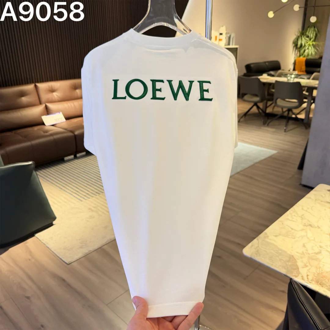 Anagram Embroidered Cotton T-Shirt D9022818 — view 3