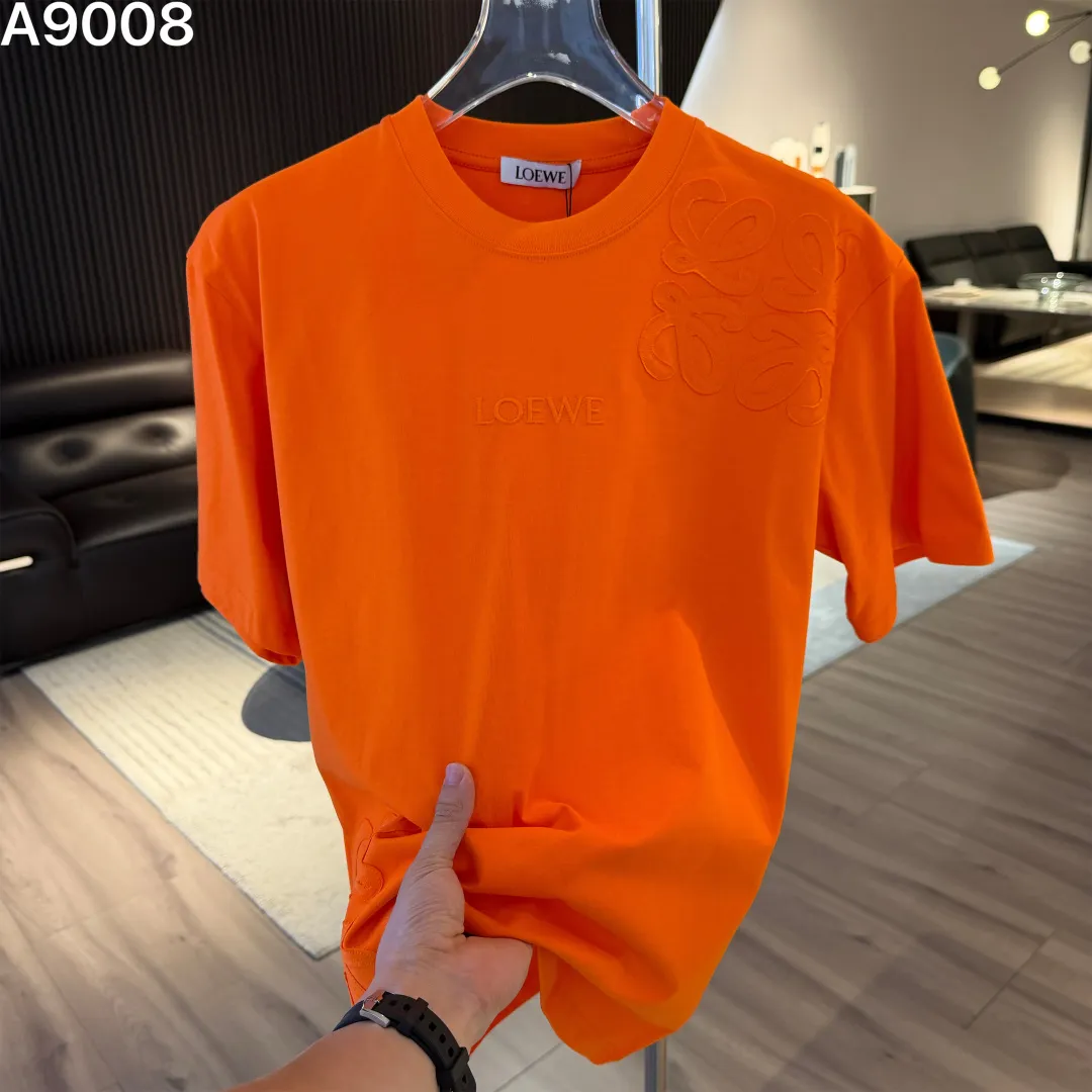Anagram Embroidered Cotton T-Shirt D9022836 — view 2