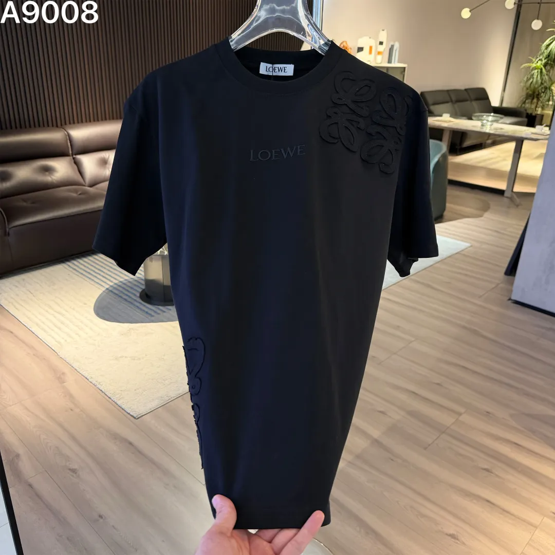 Loewe Embroidered Anagram Logo T-Shirt D9022834