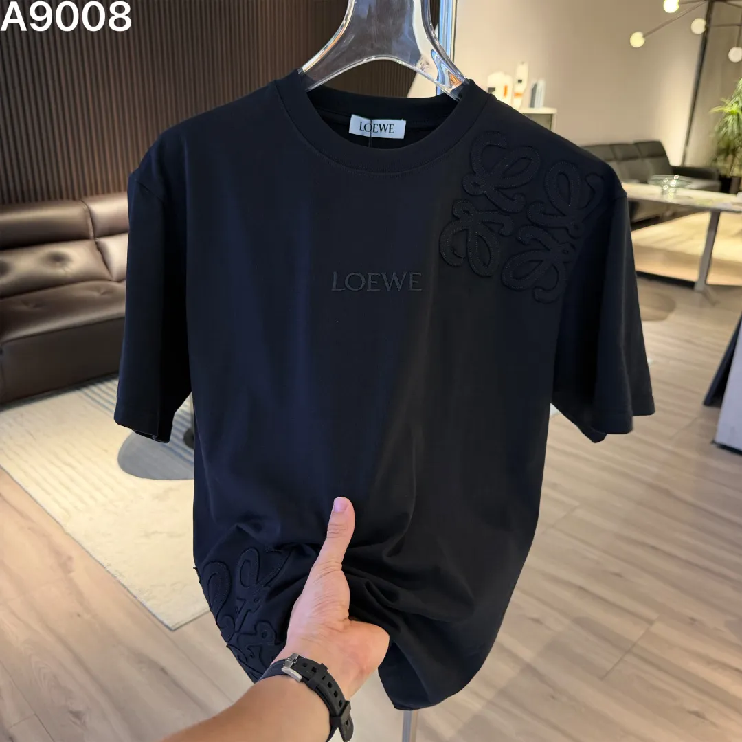 Loewe Embroidered Anagram Logo T-Shirt D9022834 — view 2