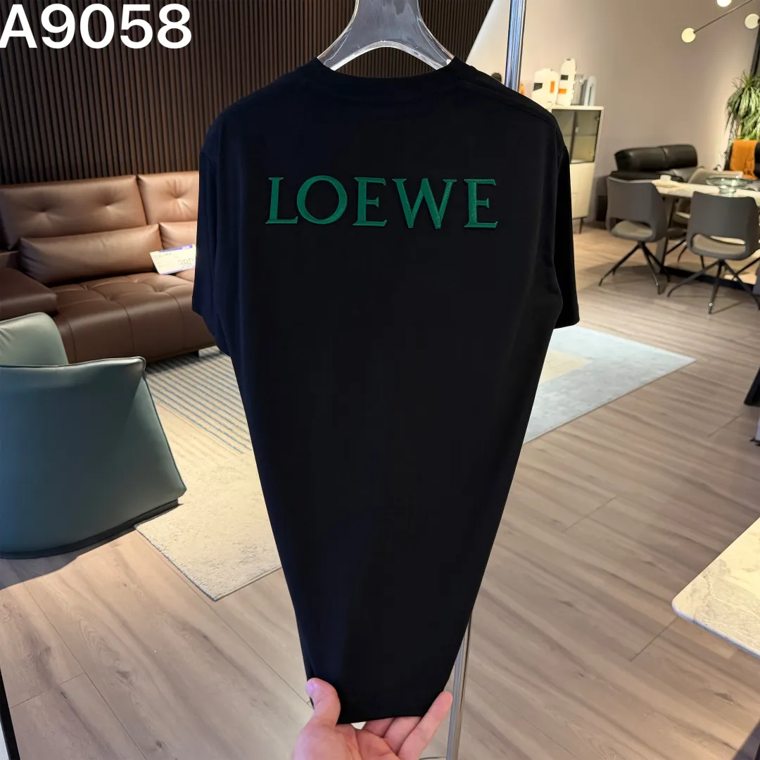 Anagram Embroidered Cotton T-Shirt D9022817 — view 4