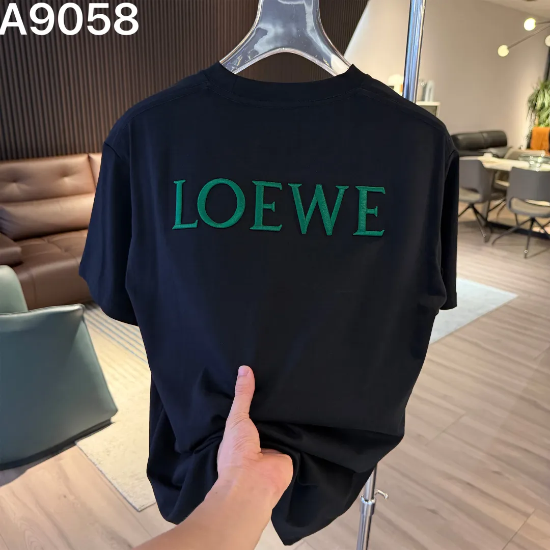 Anagram Embroidered Cotton T-Shirt D9022817 — view 5