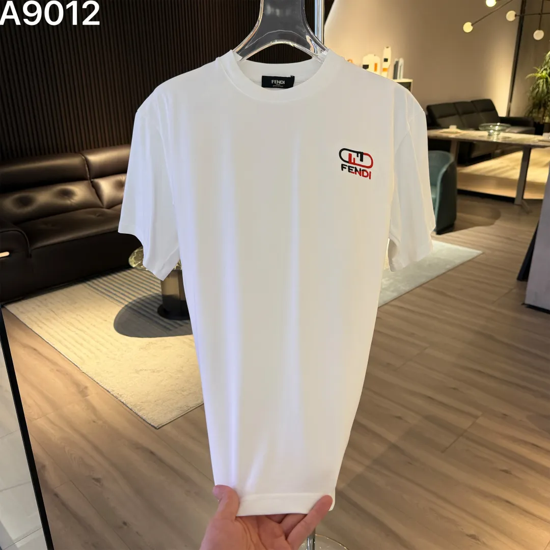 Logo Embroidered Cotton T-Shirt D9022827