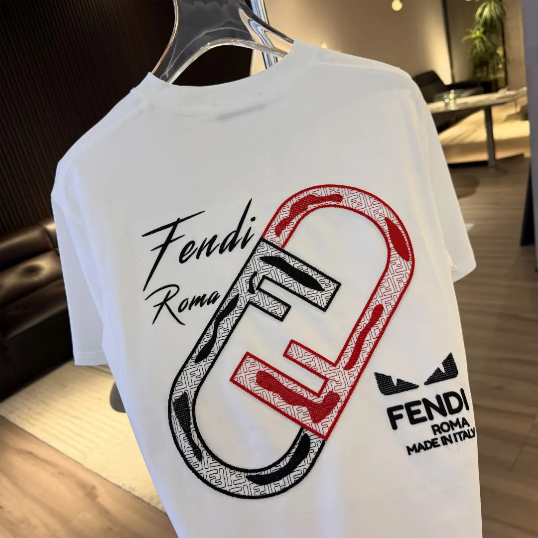 Logo Embroidered Cotton T-Shirt D9022827 — view 5