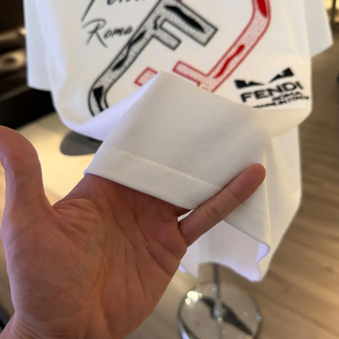 Logo Embroidered Cotton T-Shirt D9022827 — view 6