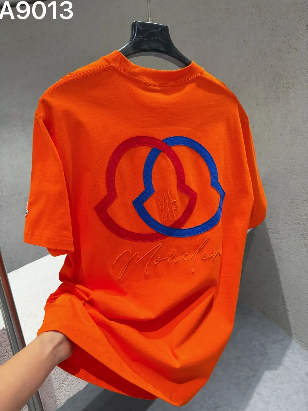 Embroidered Logo Cotton T-Shirt D9022852 — view 2