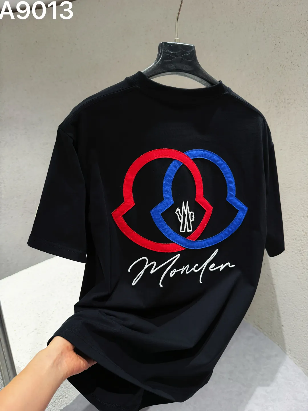 Embroidered Logo Cotton T-Shirt D9022852 — view 3