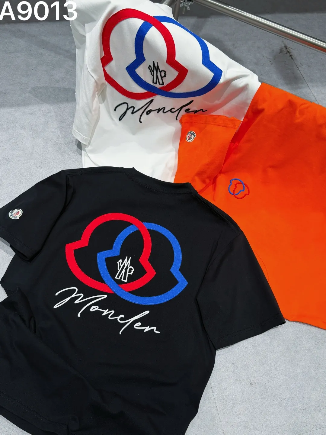 Embroidered Logo Cotton T-Shirt D9022852 — view 7
