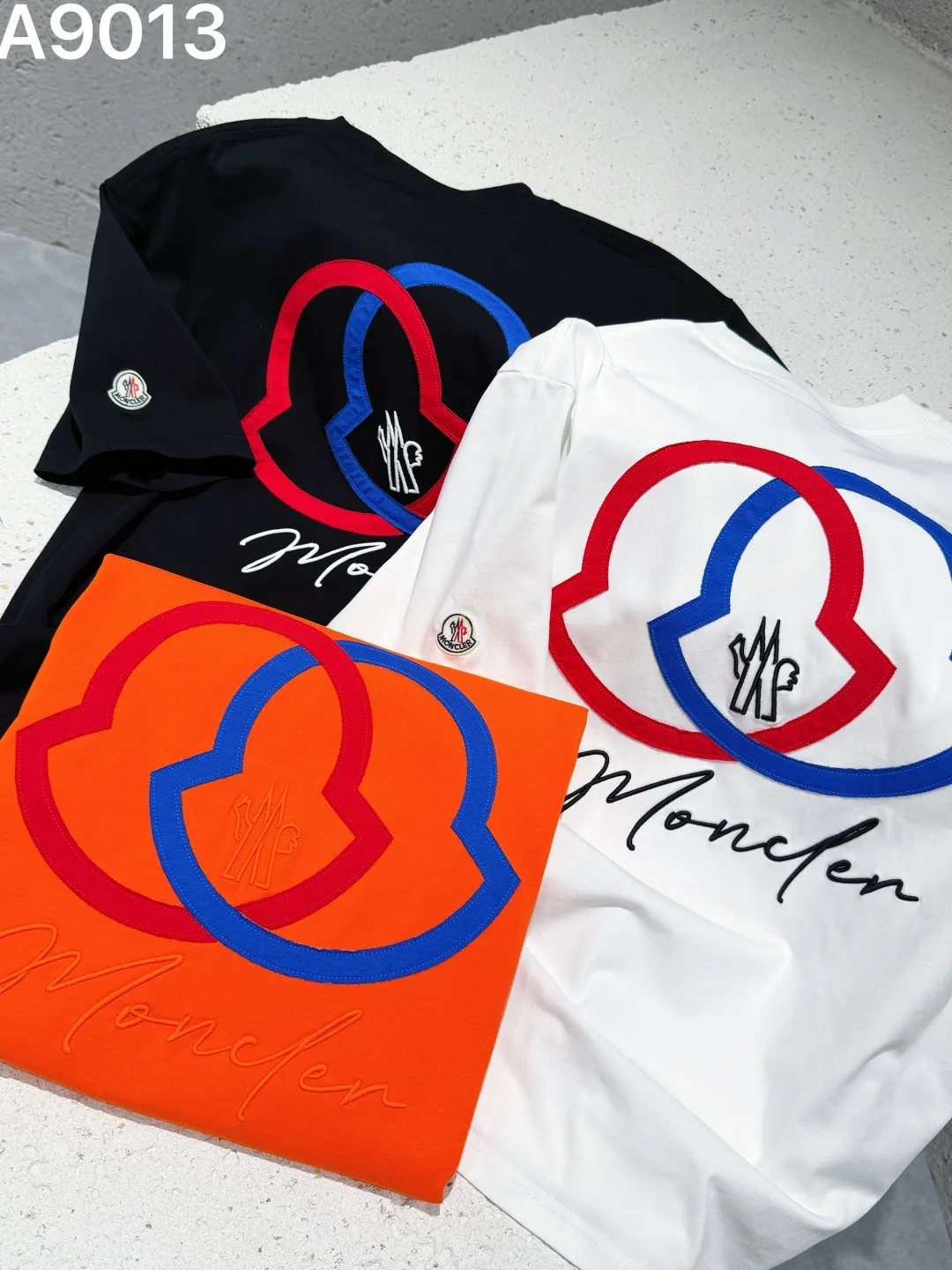 Embroidered Logo Cotton T-Shirt D9022852 — view 8
