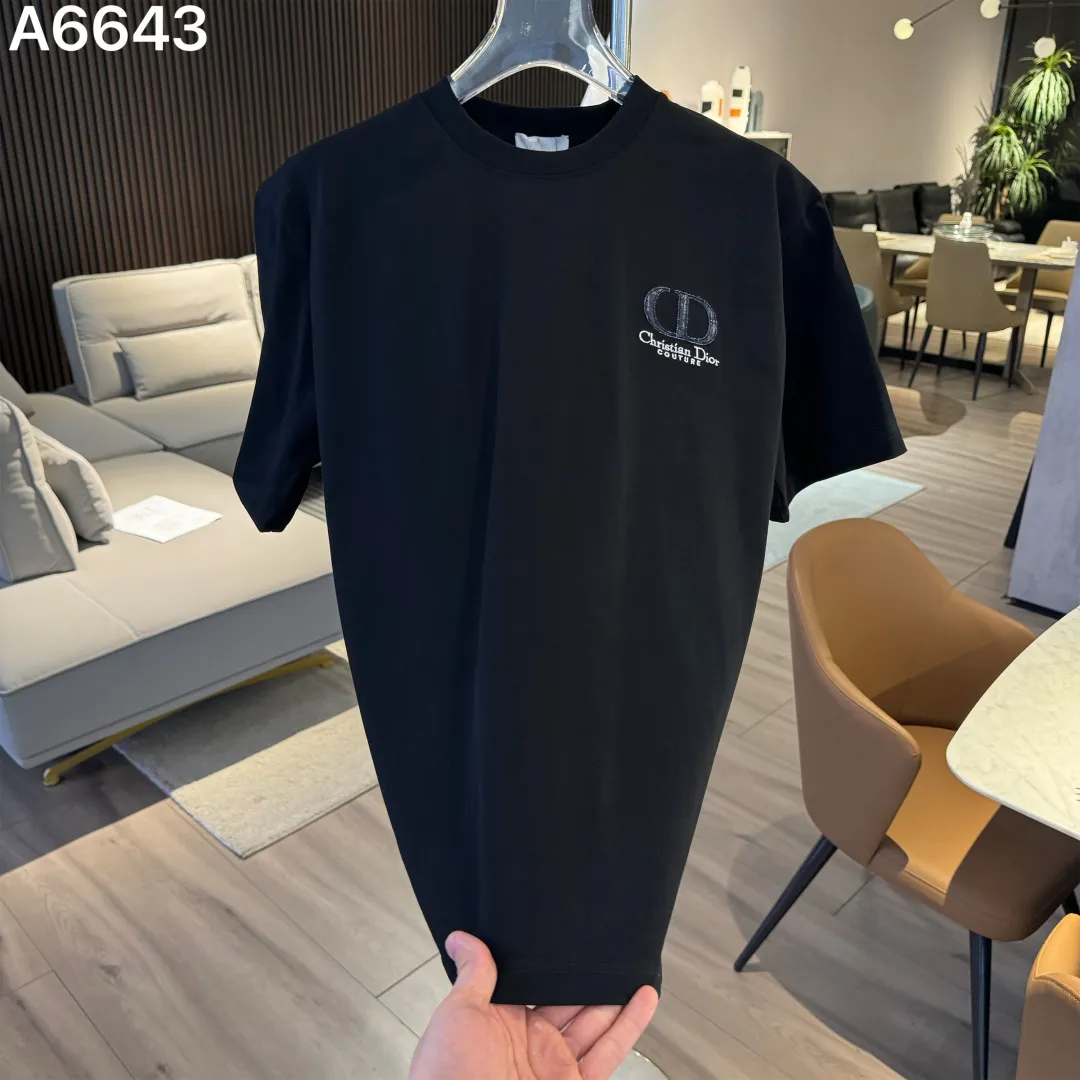 Christian Dior Couture Embroidered Logo T-Shirt D9022825