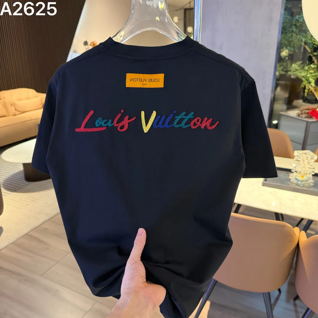 Embroidered Logo Cotton T-Shirt D9022846 — view 4