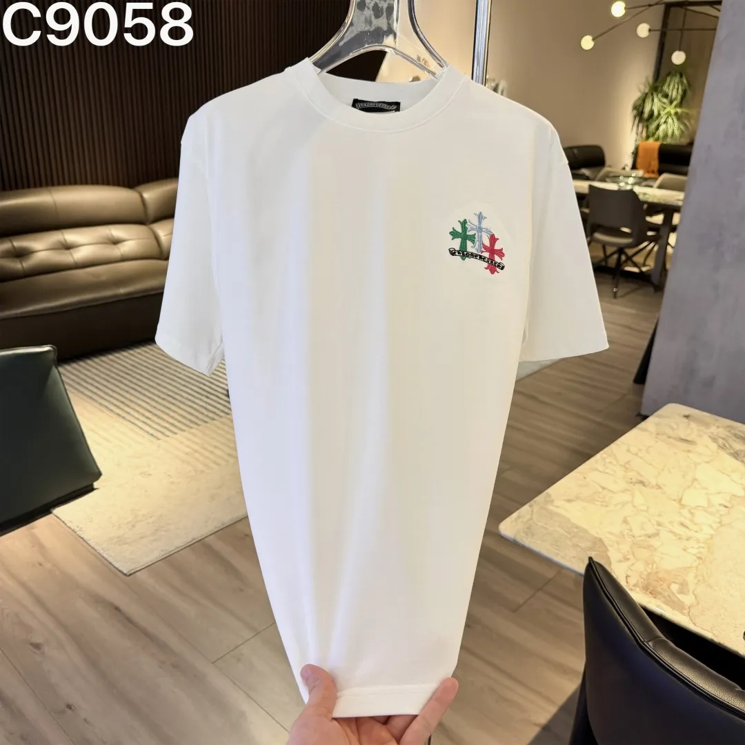 Embroidered Triple Cross Logo T-Shirt D9522823