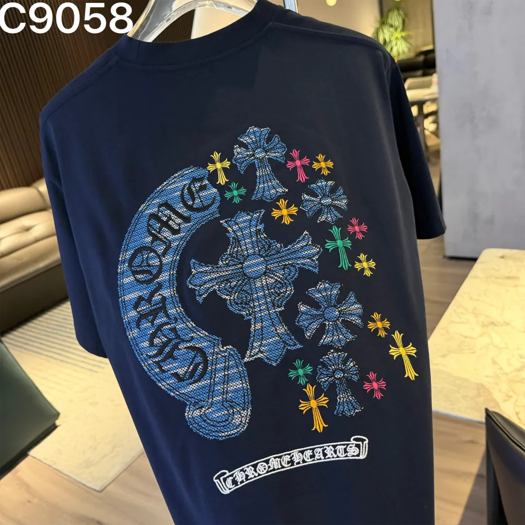 Embroidered Logo Cotton T-Shirt D15522824 — view 6