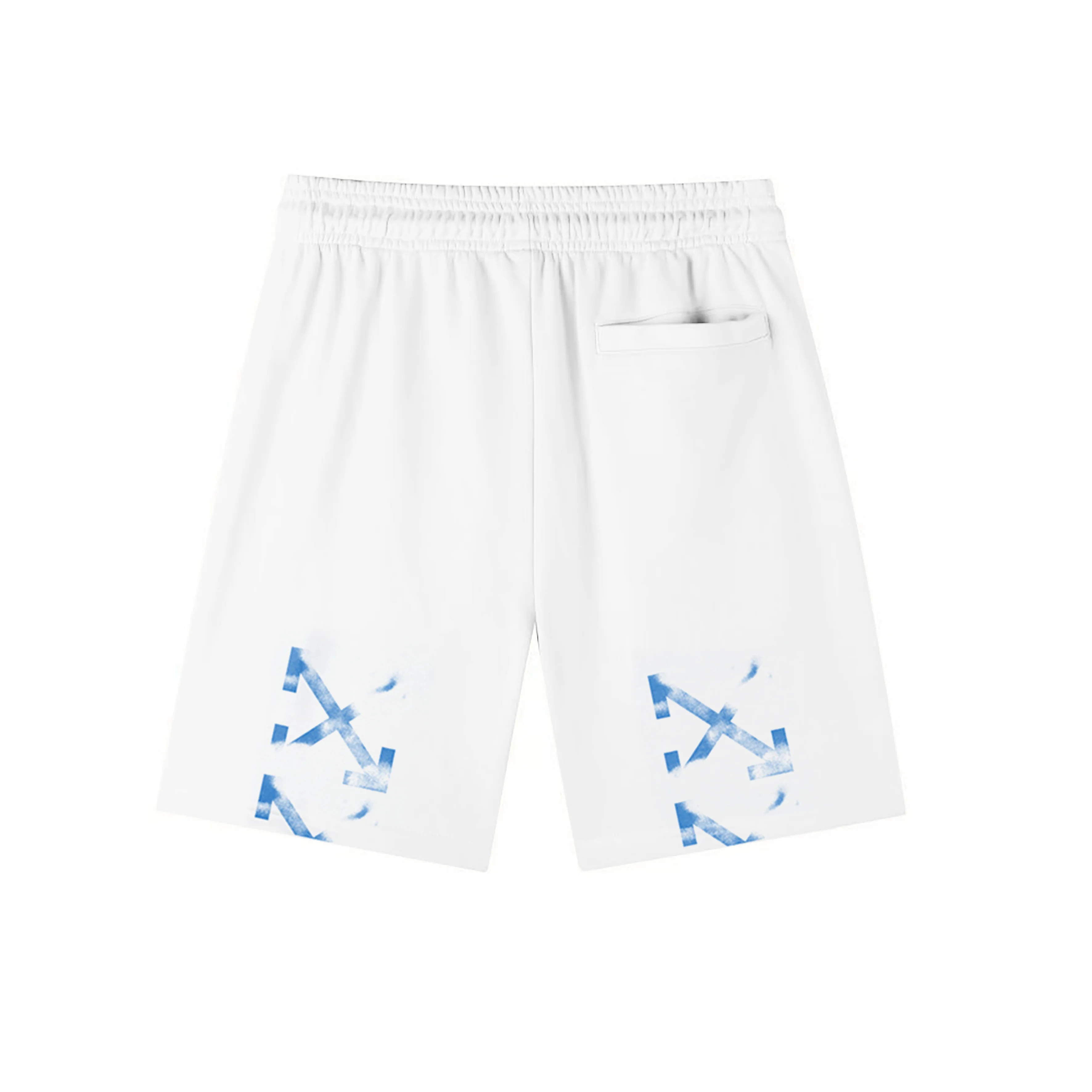 Logo Print Brushed Cotton Jersey Shorts D12021579 — view 2