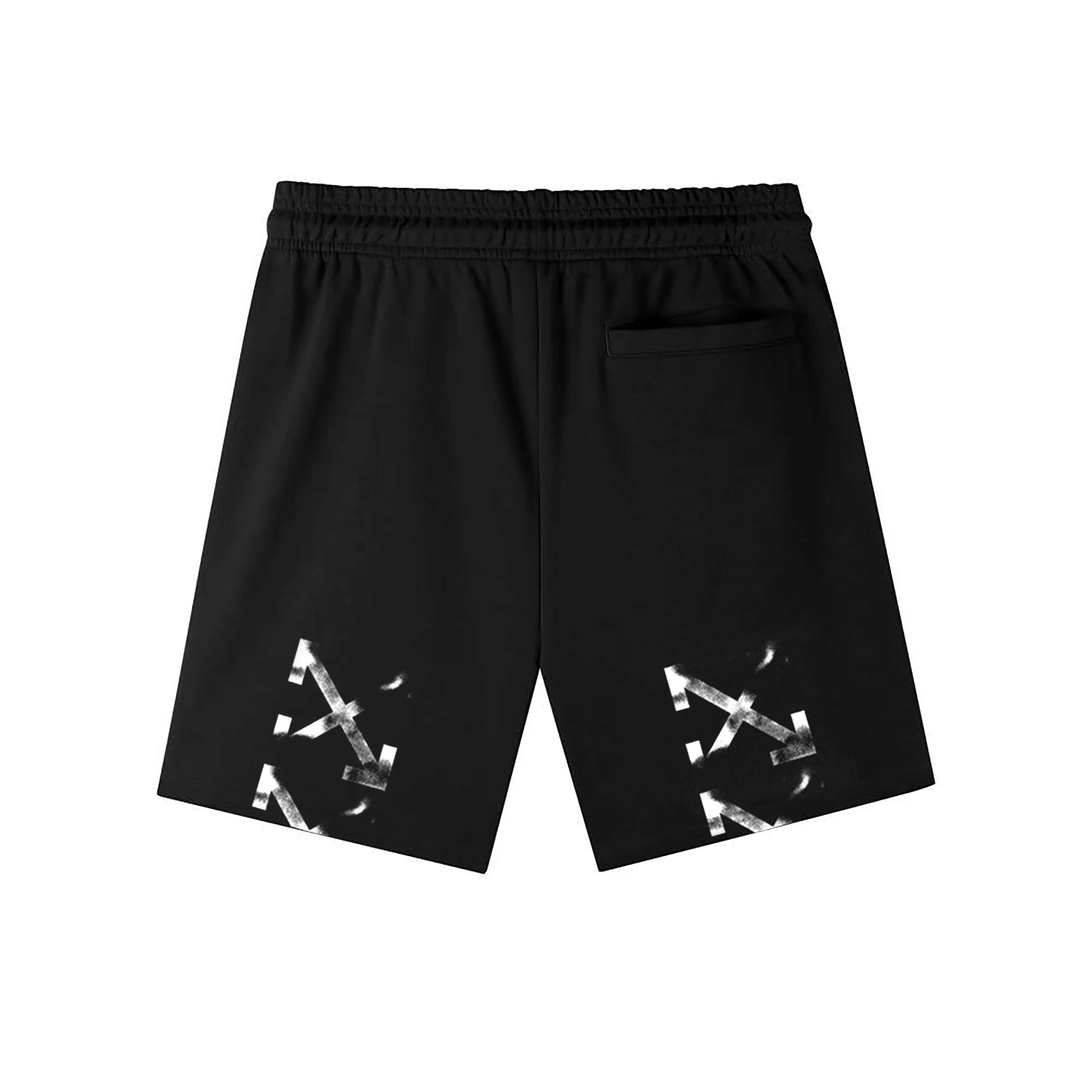 Logo Print Brushed Cotton Jersey Shorts D12021579 — view 4