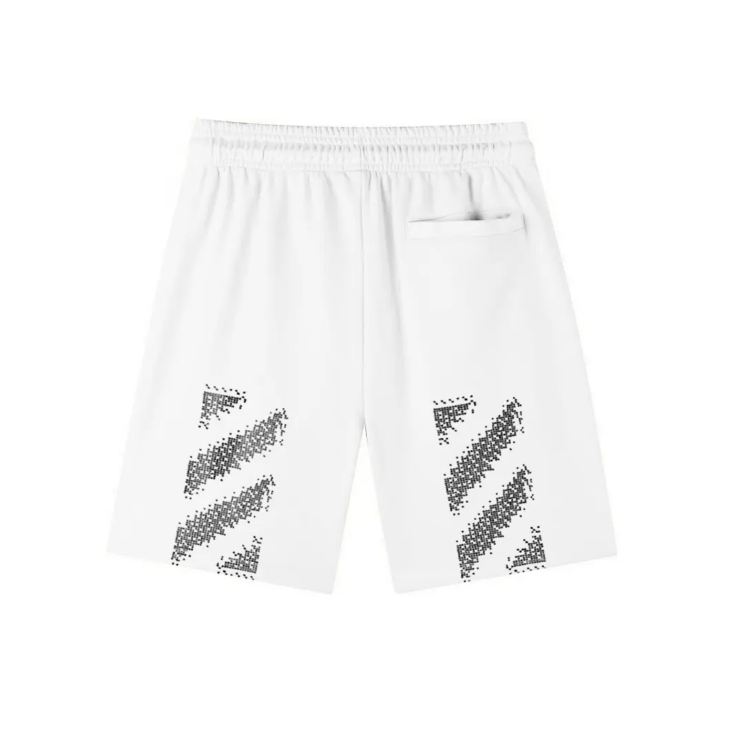 Logo Print Cotton Jersey Shorts D12021574 — view 2