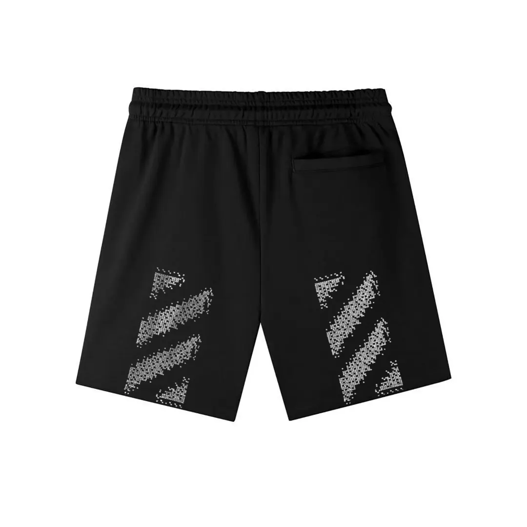 Logo Print Cotton Jersey Shorts D12021574 — view 4