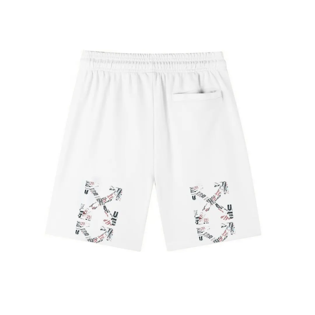 Logo Print Brushed Cotton Jersey Shorts D12021582 — view 2