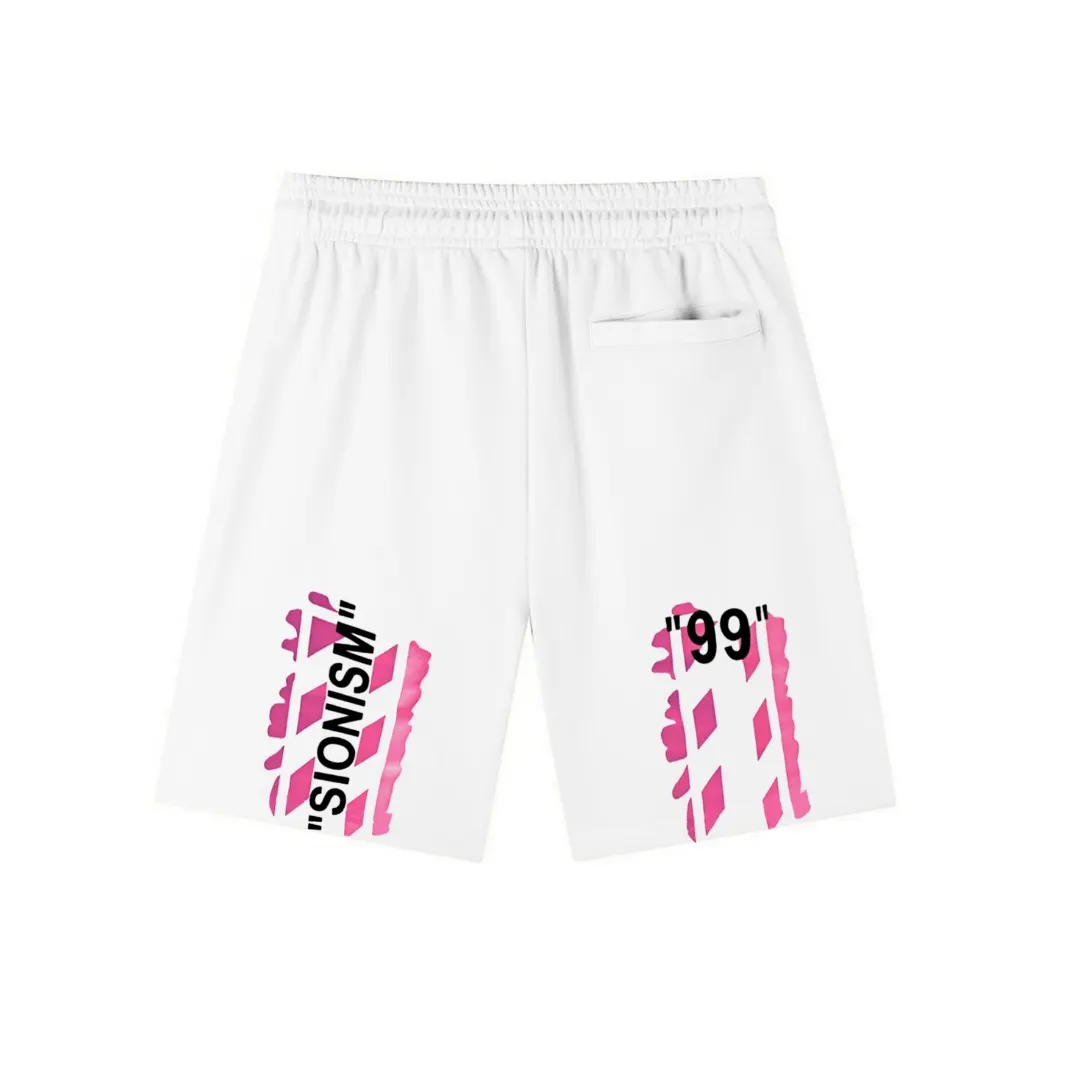 Logo Print Cotton-Jersey Drawstring Shorts D12021565 — view 2