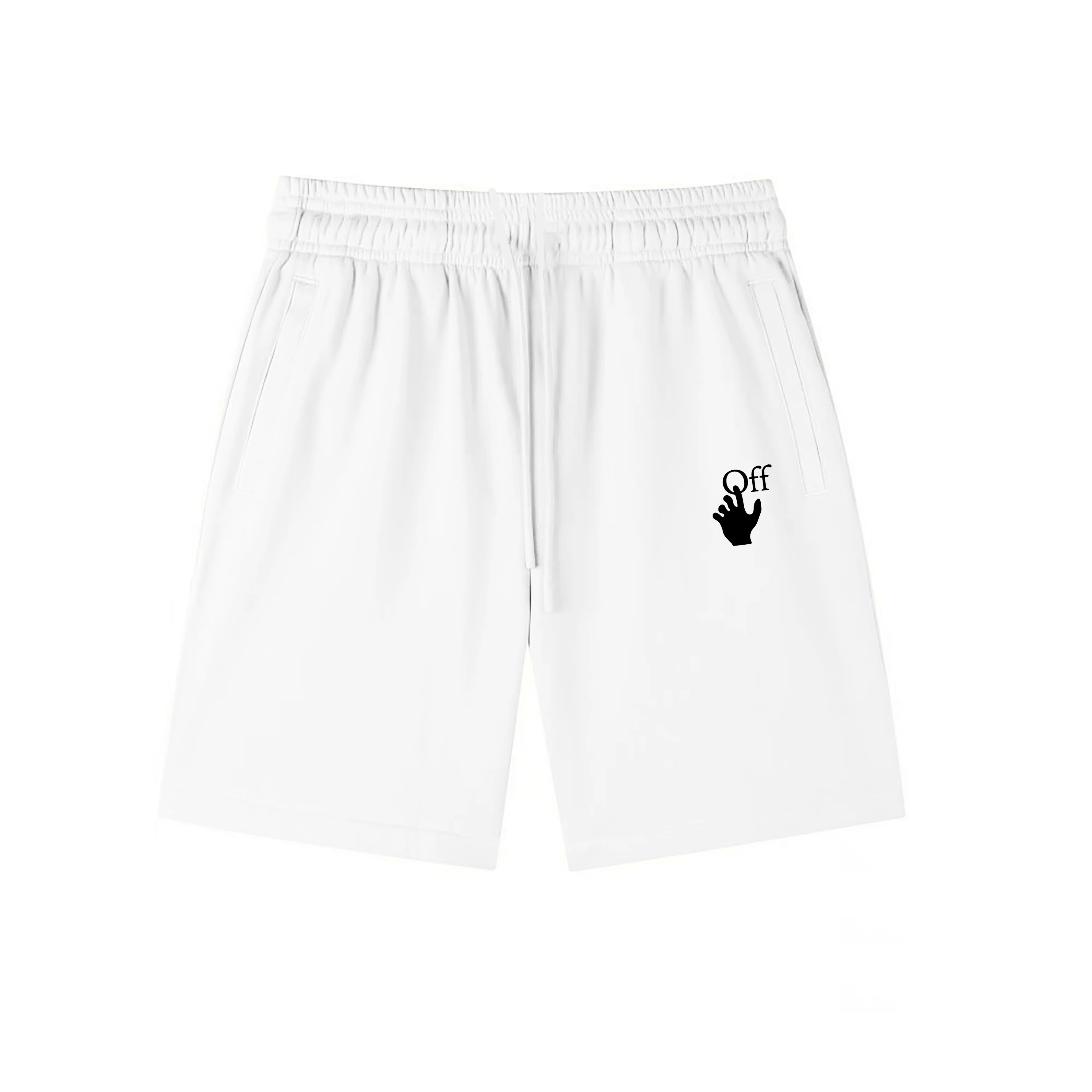 Logo Print Brushed Cotton Sweat Shorts D12021577