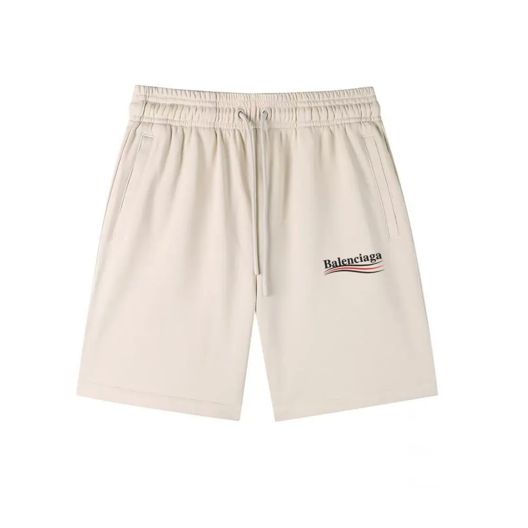 Political Campaign Logo Cotton Jersey Shorts D12021560