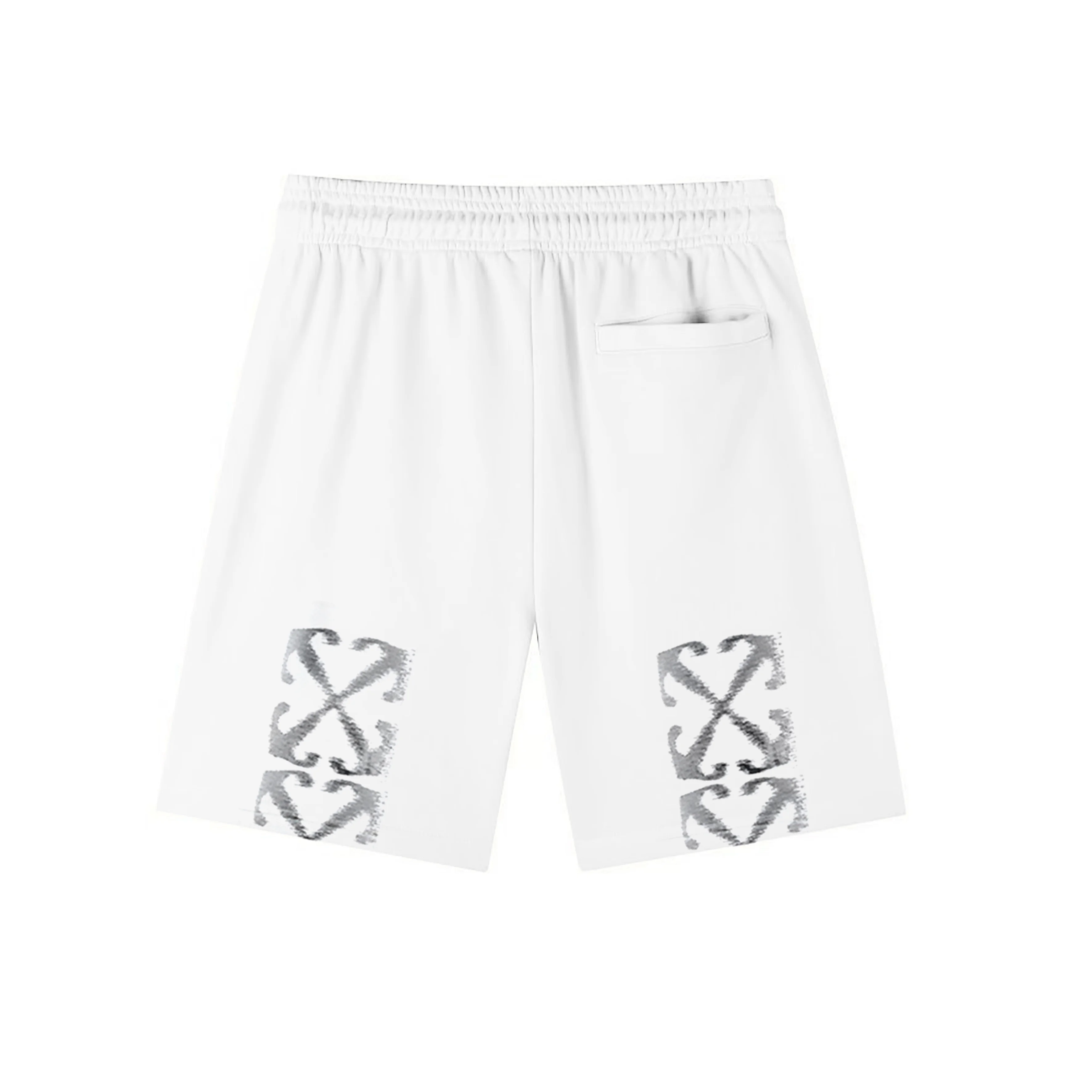 Logo Print Cotton Jersey Shorts D12021576 — view 2