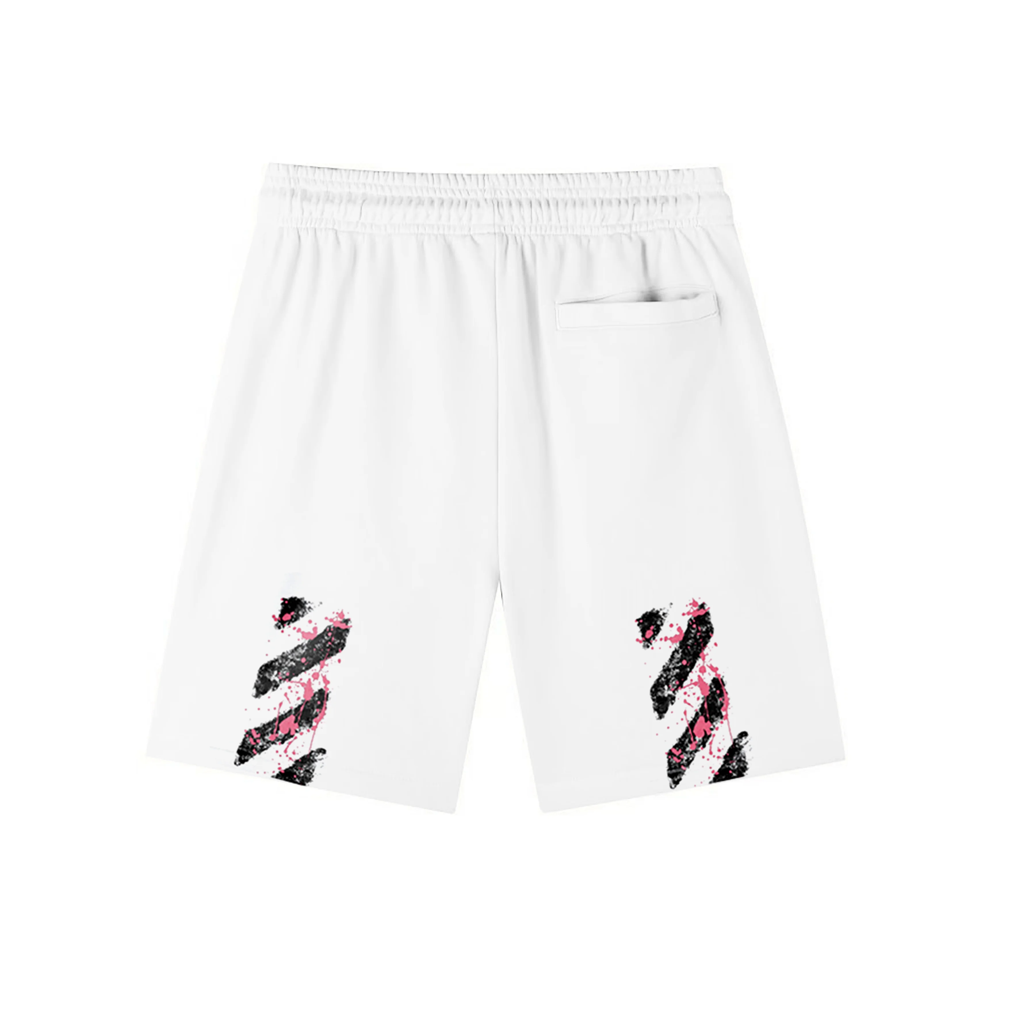 Logo Print Cotton Jersey Shorts D12021584 — view 2