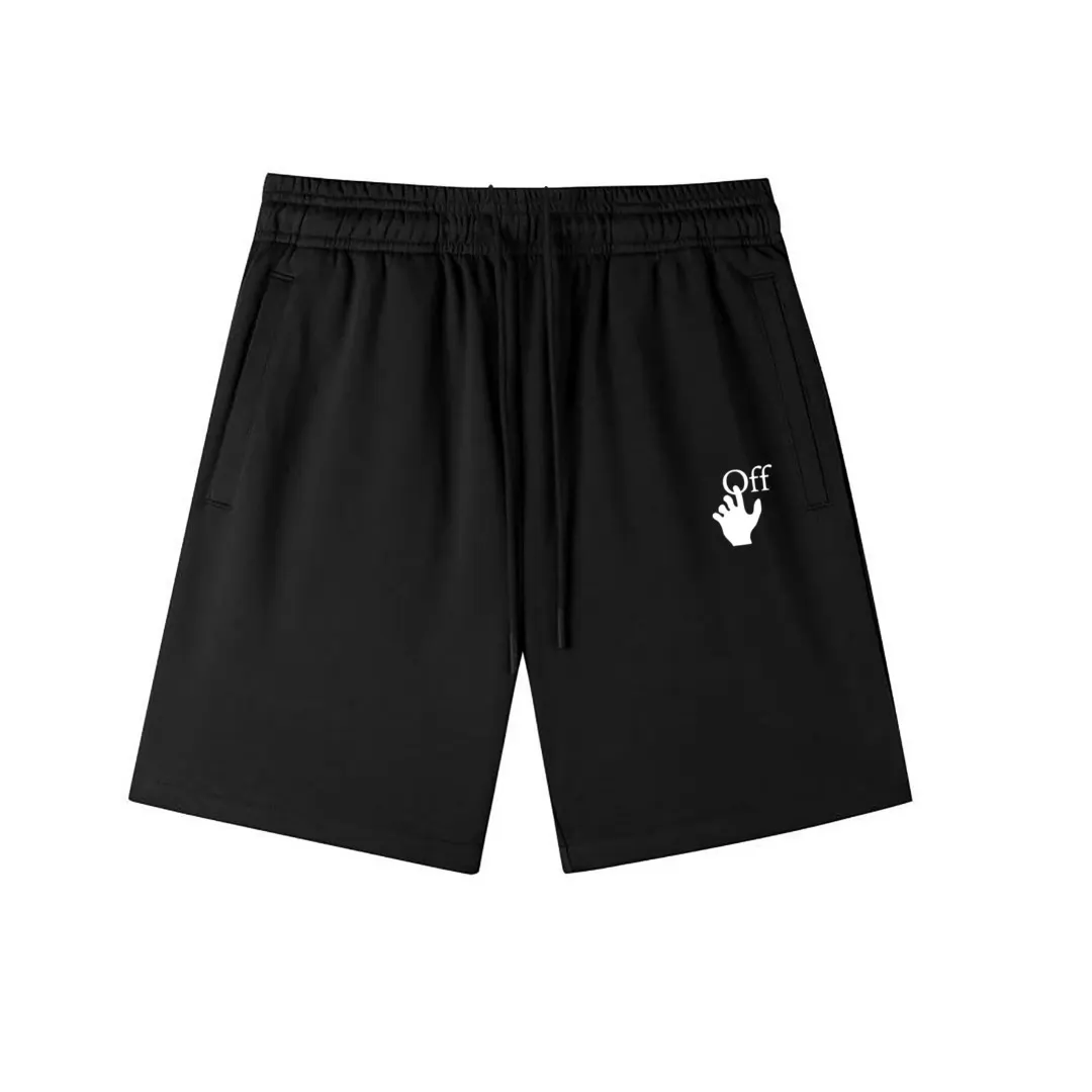Logo Print Brushed Cotton Sweat Shorts D12021578 — view 3