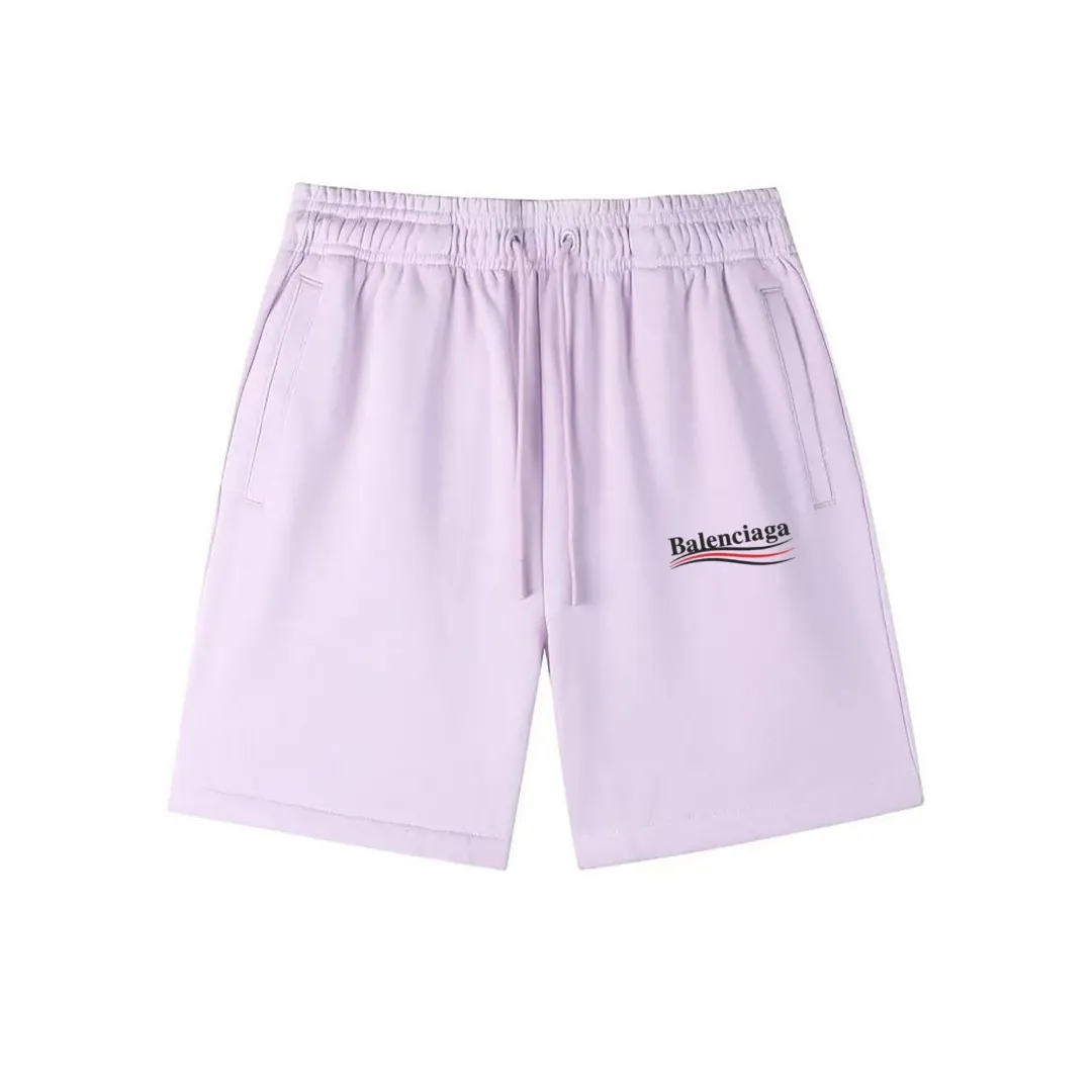 Political Campaign Logo Cotton Jersey Shorts D12021562