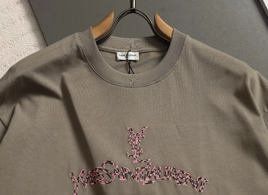 Logo Embroidered Cotton Jersey T-Shirt D13521487 — view 3