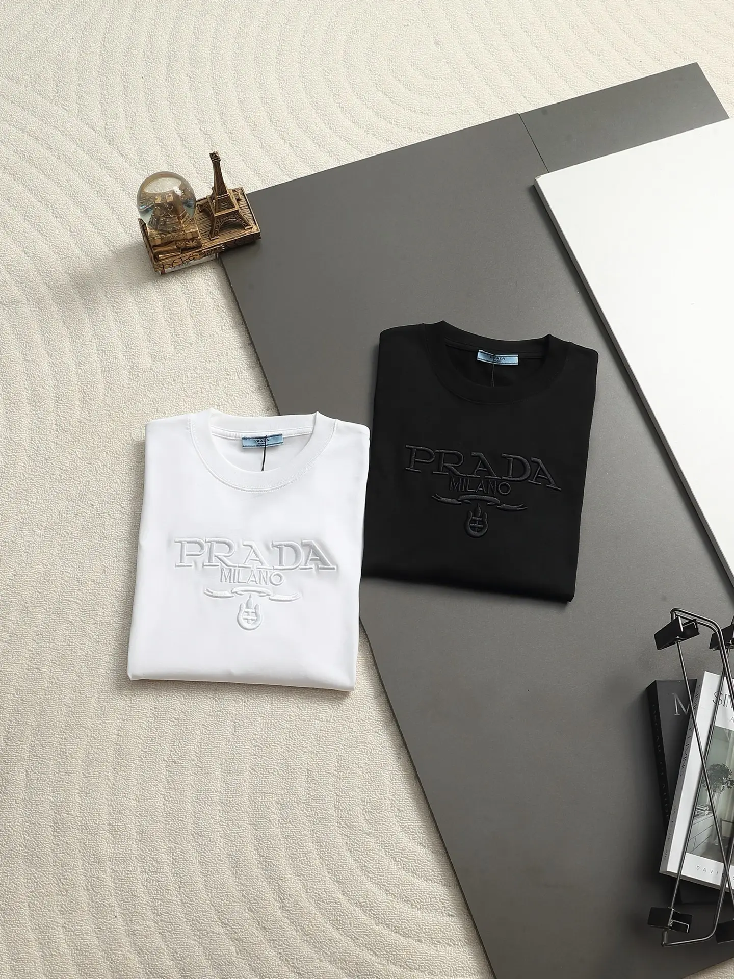 Embroidered Logo Cotton T-Shirt D13521483 — view 2