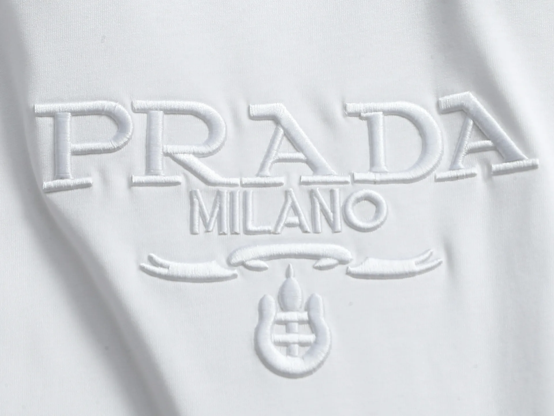Embroidered Logo Cotton T-Shirt D13521483 — view 4