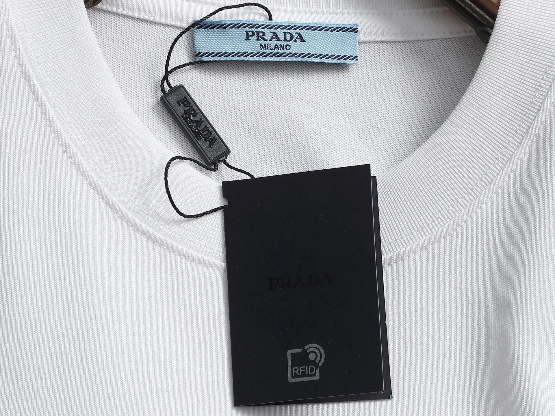 Embroidered Logo Cotton T-Shirt D13521483 — view 5