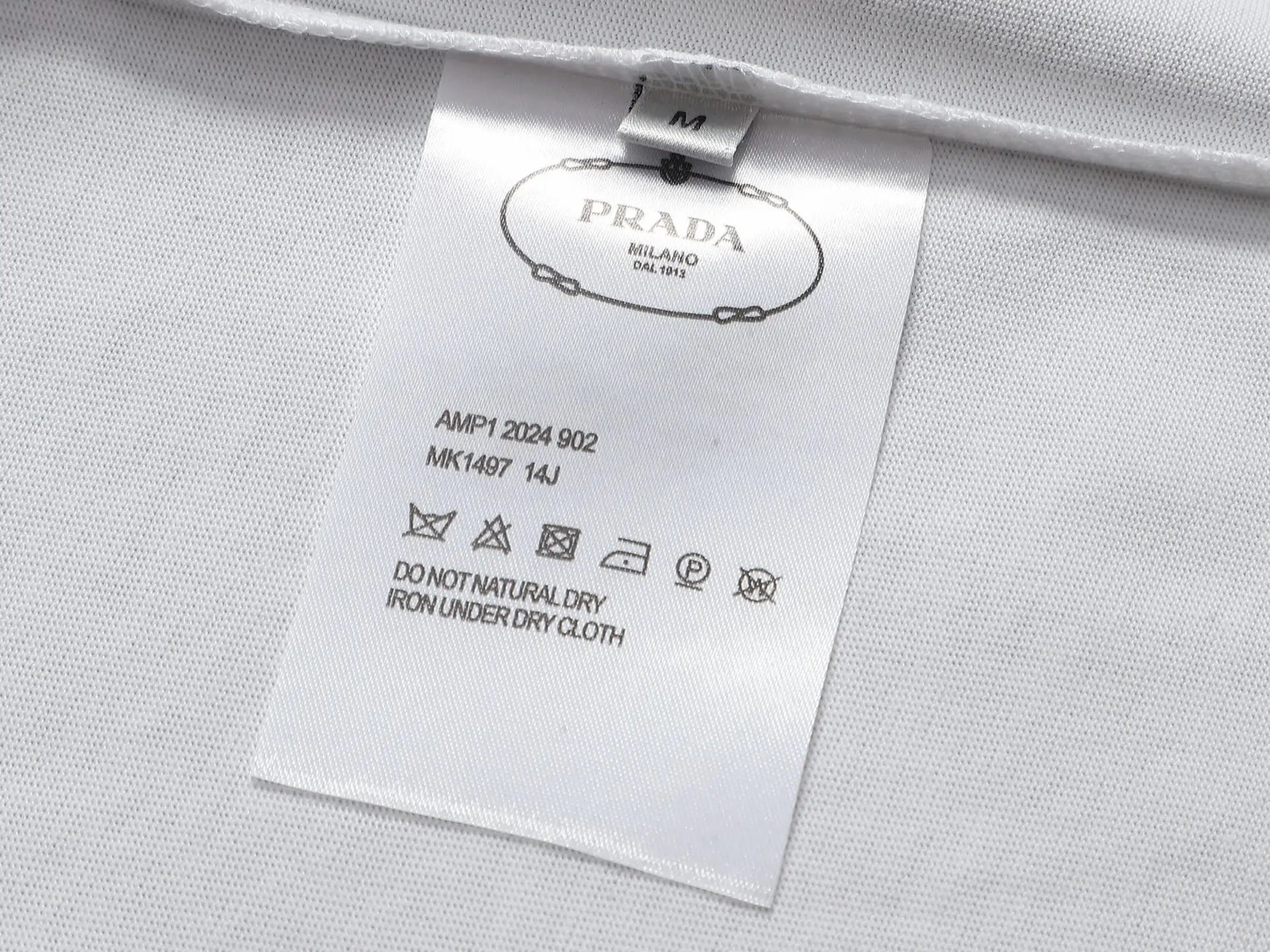 Embroidered Logo Cotton T-Shirt D13521483 — view 7