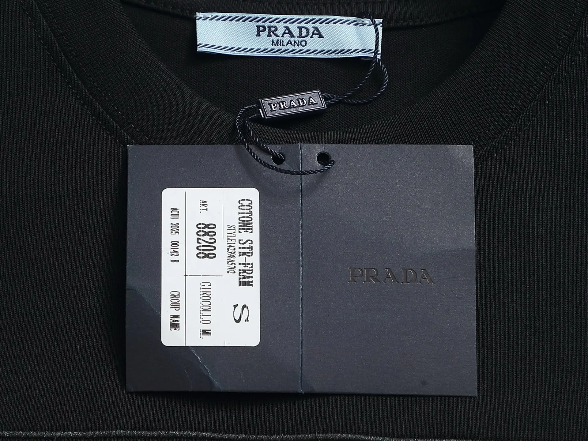 Logo Embroidered Cotton T-Shirt D13521453 — view 5