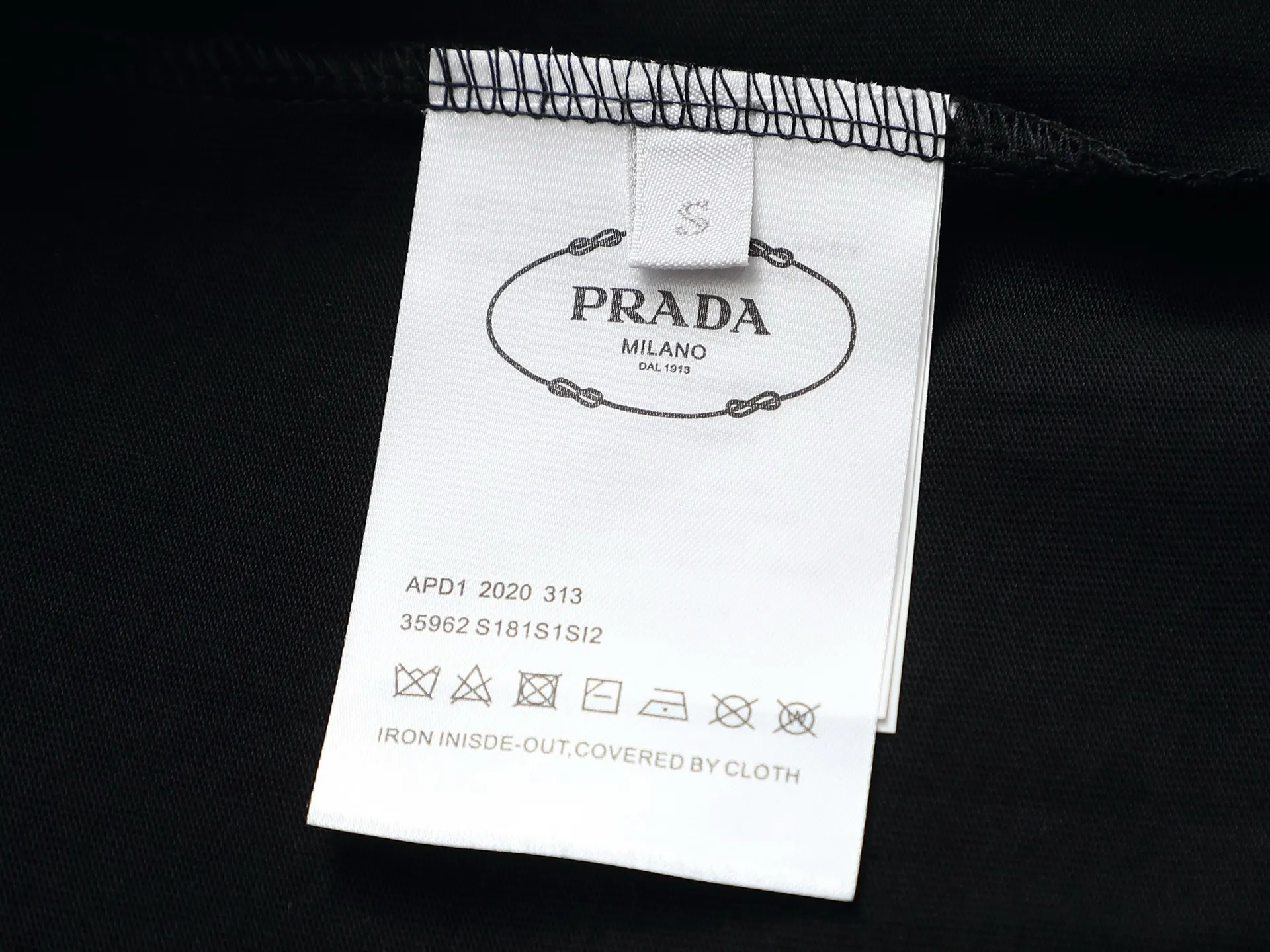Logo Embroidered Cotton T-Shirt D13521453 — view 6